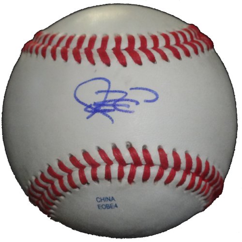 Aaron Rowand Autographed ROLB Baseball, Miami Marlins, San Francisco Giants, Chicago White Sox. Proof Photo of Aaron Signing for Us.