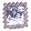 Pink Hearts Frame