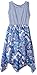 Speechless Girls' Knee Length Sleeveless Round Neck Hanky