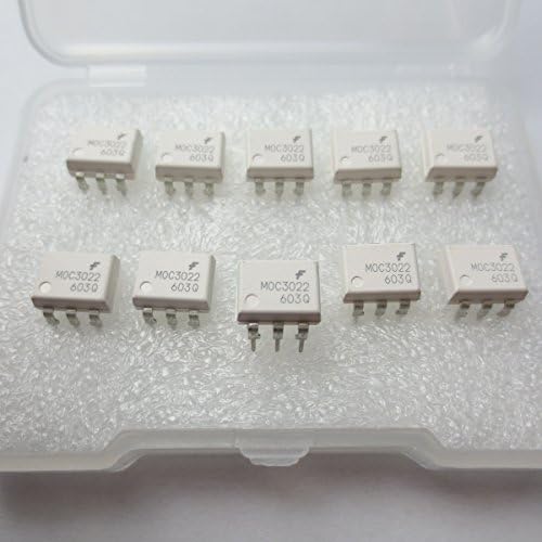 (10PCS) MOC3022 DIP6 6-Pin DIP Random-phase Optoisolators Triac Driver Output