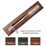 Washington Nationals MLB Baseball Bat Display Case, Mirrored Back