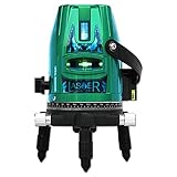 恒昌光電 3ライン GPS-3L グリーンレーザー墨出し器 2垂直・1水平 10倍明るい 斜線機能 レーザー墨出し器 オートラインレーザー フルライン測定器