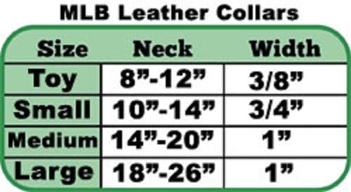 Sports Pet Fan Gear Baseball Los Angeles Dodgers Dog Leather Collar or Leash