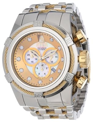 Jason Taylor for Invicta Collection 12952 BOLT Zeus Chronograph Mother-Of-Pearl Dial Stainless Steel Watc from Invicta