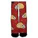 Funny Cat Adult Novelty Crew Socks Unisex One Size (Taco Cat)