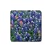 Rubber Square Coaster 4 Pack of Texas Bluebonnets