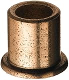 Oilite Sintered Bronze Flanged Sleeve Bearing FF-411-04 5/16 ID x 7/16 OD x 7/8 L