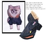 Anima Black Dog Bomber Jacket, Small