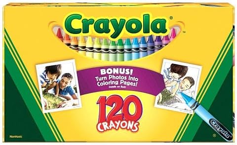 1 x Crayola 120-Count Crayon Collection