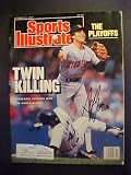 Greg Gagne Minnesota Twins Autographed October 19, 1987 Sports Illustrated Magazine