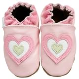 Robeez Soft Soles Little Love Gift Set (Infant/Toddler),Pastel Pink,6-12 Months (2.5-4 M US Infant)