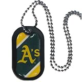 MLB Oakland Athletics Dog Tag Necklace