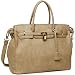 London Office Tote Croc Finish - Tan