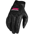 Icon Arc Suzuki Women's Leather On-Road Motorcycle Gloves - Pink