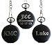 Personalized Monogrammed Quartz Black Matte Pocket Watch - Groomsmen Wedding Gifts - Engraved Free