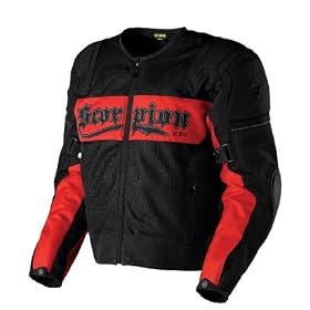 Scorpion ExoWear Cool Rod Red Large Men’s Motorcycle Jacket