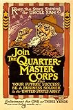 IMAGE OF 1919 Join the Quartermaster Corps Vintage War Poster