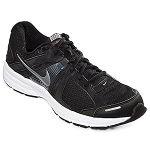 Nike Dart 10 Men's Running Shoe (8 4E US, BLACK/ANTHRACITE/WHITE/MTLC COOL GREY)