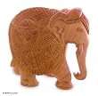Wood sculpture, 'Elephant Majesty' Wood sculpture, 'Elephant Majesty'
