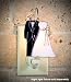 SWITCHABLES SW-135 - BRIDE & GROOM Blemished Glass Night Light Cover - Night Light Game Sold Separately
