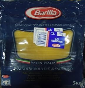 バリラ No.5 スパゲッティー 5kg [並行輸入品]