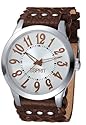 Esprit Damen Armbanduhr LIBERATION WOVEN BROWN A.ES102412005