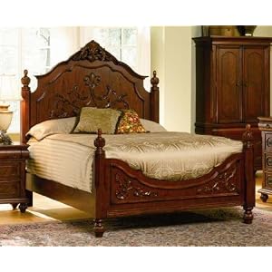 Isabella Eastern King Size Bed In Oak