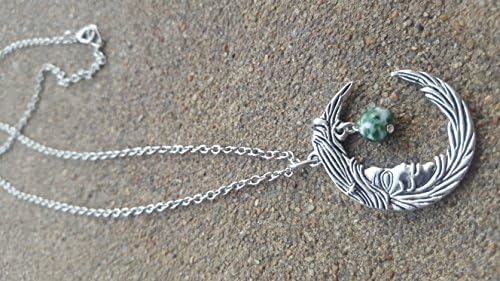 Mother Moon &amp; Jade Necklace