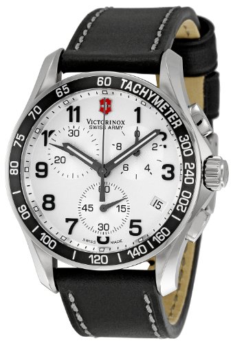 Victorinox Swiss Army Mens 241126 Classic Silver Dial Watch