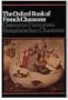 The Oxford Book of French Chansons