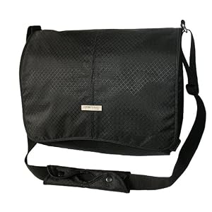 Hercules “Super Strong” LP-1700BK 17-Inch Laptop Messenger Bag (Black)