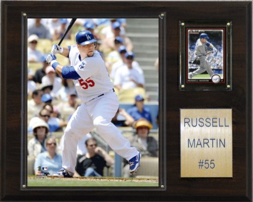 MLB Russell Martin Los Angeles Dodgers Player Plaque