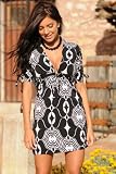 UjENA Black Roulette Dress