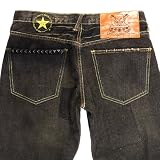 Picture Of Yoropiko patch black denim jeans YORO5432 Picture Of Yoropiko patch black denim jeans YORO5432