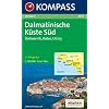 Dalmatinische K�ste Blatt 03. 1 : 100 000: Wanderkarte mit Radrouten. GPS-genau