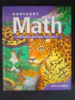 Harcourt Math, 6th Grade, Vol. 2, Teacher Edition