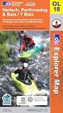 Harlech, Porthmadog and Bala (OS Explorer Map)
