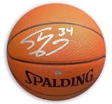 Shaquille O'Neal Signed Spalding Leather Basketball