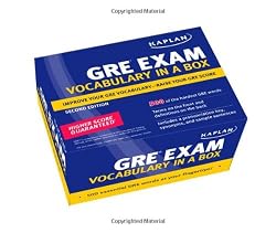 Kaplan GRE Exam Vocabulary in a Box