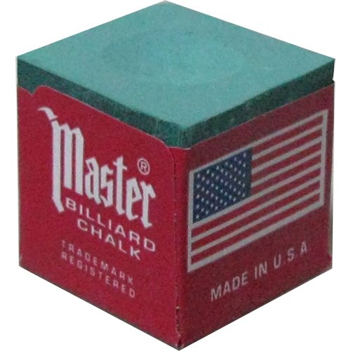 Master Billiard Cue Chalk 1 Gross 144 Pieces Per Box SPRUCE