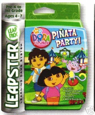 Childrens Toyshop  Toys : Leapfrog Leapster Arcade Dora Pinata Party Game 4-7yrs