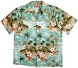Coconut Island Hawaiian Aloha Shirt Top Quality