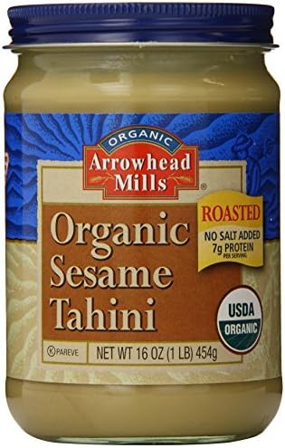 Arrowhead Mills Organic Tahini, Roasted, 16 Ounce