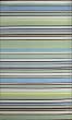 5ft X 8ft  Recycled Plastic Rug (Blue Stripes)