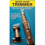 ABC Products ~ Battery Operated Nose Hair Trimmer (Also Eyebrows) by e & h company