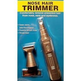 Buy ABC Products ~ Battery Operated Nose Hair Trimmer (Also Eyebrows) by e & h company
