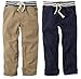 Carter's Toddler Boys 2 Pack Soft Canvas Pants Navy/Khaki