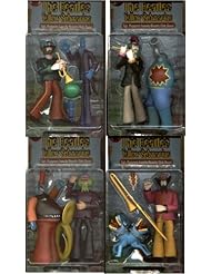 The Beatles Sgt Peppers Lonely Hearts Club Band John Paul George Ringo 8" Action figure Set (1999 McFarlane)