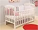 East Coast Anna Dropside cot White