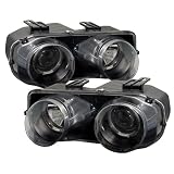 Acura Integra 94 95 96 97 Halo Projector Headlights - Black (Pair)